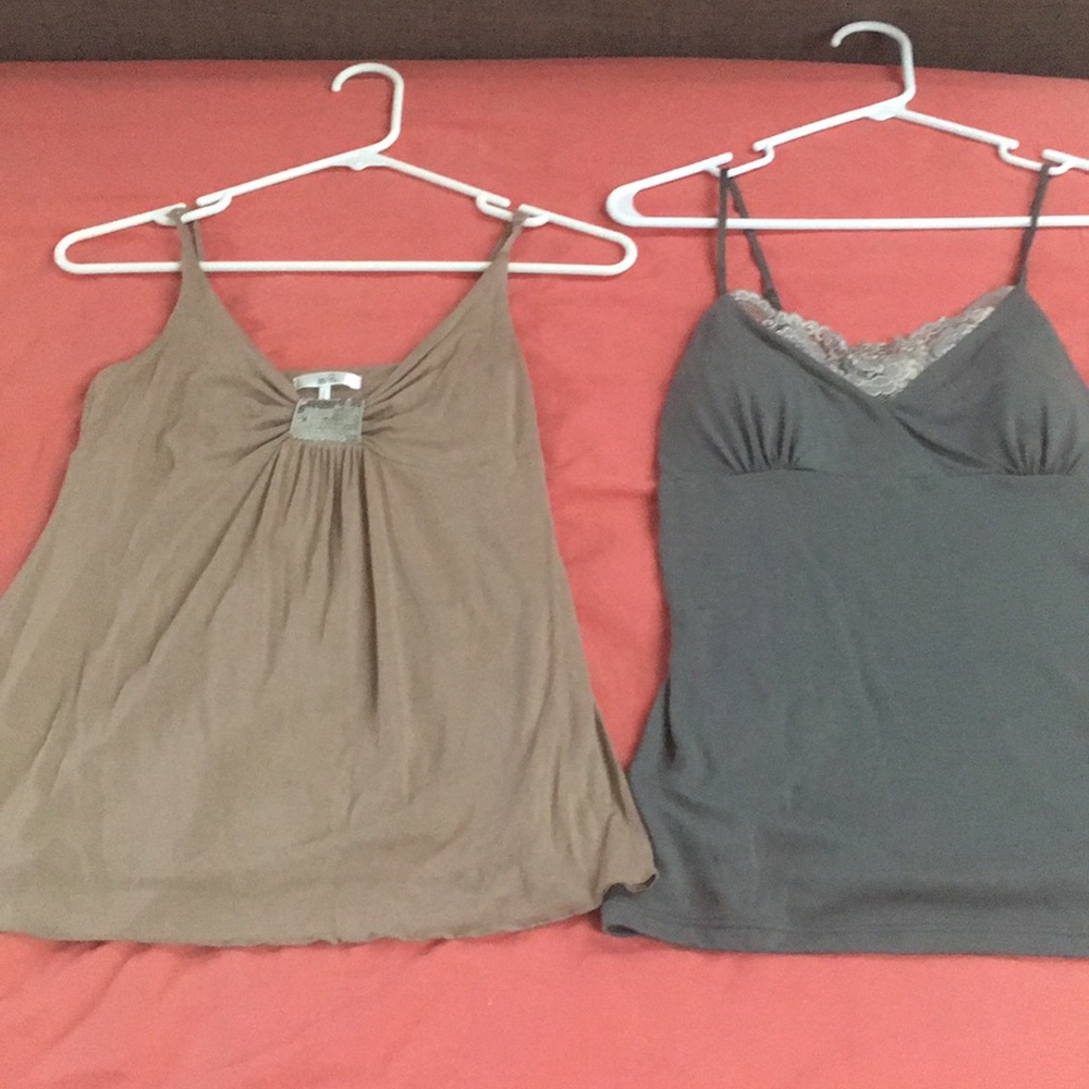 Two adorable camisoles. Size S